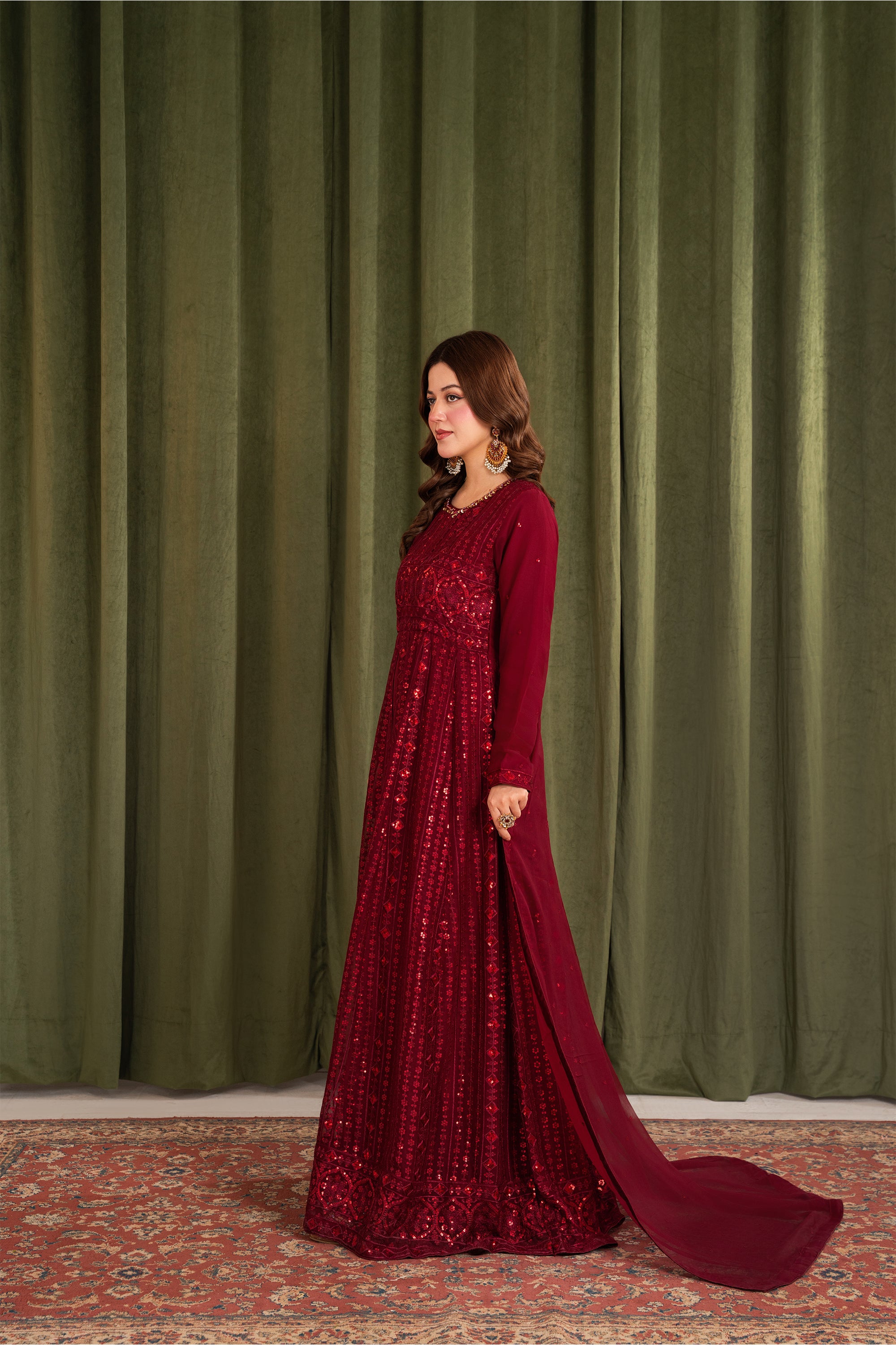 Buy Pakistani Wedding, Formal Party Dresses Online - Qasim Anwer